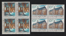 Luxembourg Tourism 2v Blocks Of 4 1983 MNH SG#1114-1115 MI#1081-1082 - Nuovi