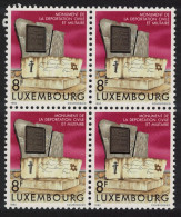 Luxembourg Deportation Monument Block Of 4 T2 1982 MNH SG#1096 MI#1062 - Nuovi