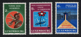 Luxembourg Solidarity 3v 1978 MNH SG#1009-1011 MI#972-974 - Neufs