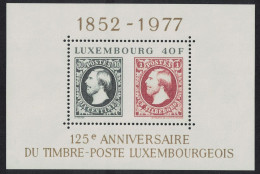 Luxembourg 125th Anniversary Of Luxembourg Stamps MS 1977 MNH SG#MS991 - Unused Stamps