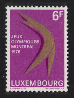Luxembourg Olympic Games Montreal 1976 MNH SG#971 - Neufs