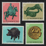 Luxembourg Archaeological Relics 4v 1973 MNH SG#902-905 MI#858-61 - Unused Stamps