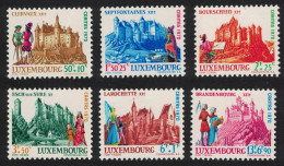 Luxembourg Castles 2nd Series 6v 1970 MNH SG#862-867 MI#814-819 - Neufs