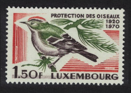Luxembourg Firecrest Bird 1970 MNH SG#854 MI#806 - Unused Stamps