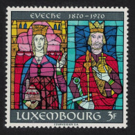 Luxembourg Stained Glass Diocese 1970 MNH SG#858 MI#810 - Ongebruikt