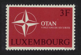 Luxembourg 20th Anniversary Of NATO 1969 MNH SG#842 - Unused Stamps