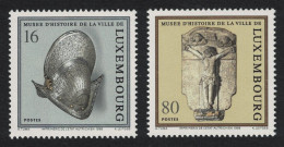 Luxembourg Museum Exhibits 2v 1998 MNH SG#1483-1484 MI#1454-1455 - Ongebruikt