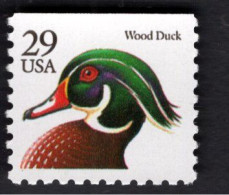 1096104982 1991 SCOTT 2484 (XX) POSTFRIS MINT NEVER HINGED - WOOD DUCK UPPERSIDE IMPERFORATED - Neufs