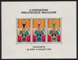 Malagasy Rep. National Stamp Exhibition Antananarivo MS 1972 MNH SG#MS218 Sc#470a - Madagascar (1960-...)