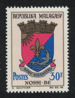 Malagasy Rep. Town Arms 5th Series 1963 MNH SG#76a - Madagascar (1960-...)