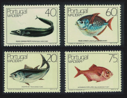 Madeira Fish 4v Joint Set 1985 MNH SG#216=223 Sc#102-103 - Madeira