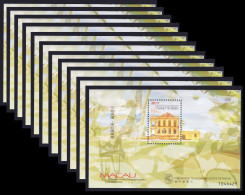 Macao Macau Buildings 1st Series 10 MSs WHOLESALE 1999 MNH SG#MS1121 MI#Block 68 Sc#1000 - Ungebraucht