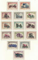 Monaco Veteran Motor Cars 14v 1961 MNH SG#704-717 - Neufs