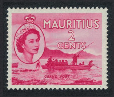 Mauritius Fishermen Grand Port 1c 1953 MNH SG#293 - Mauritius (...-1967)