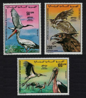 Mauritania Ibis Storks Eagles Birds 3v 1976 MNH SG#525-527 - Mauritania (1960-...)