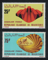 Mauritania Fossil Shells 2v 1972 MNH SG#409-410 - Mauritanie (1960-...)