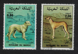 Morocco Dogs 2v 1984 MNH SG#674-675 - Marokko (1956-...)