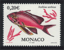 Monaco Fish Common Barberfish 2002 MNH SG#2528 MI#2573 - Nuevos