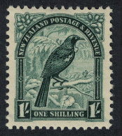 New Zealand Parson Bird 1Sh Perf 12½ RAR 1936 MNH SG#588b - Unused Stamps