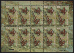 New Caledonia Museum Exhibits Sheetlet Of 10v 2008 MNH SG#1445 MI#1461 - Neufs