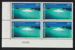 New Caledonia Nokanhoui Island Tourism Corner Block Of 4 Number 2006 MNH SG#1370 MI#1383 - Ungebraucht