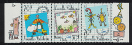 New Caledonia Philately At School Children's Drawings Strip Of 3v 2000 MNH SG#1219-1221 MI#1213-1225 - Nuevos