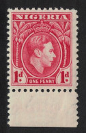 Nigeria George VI 1d Perf 12 Bottom Margin 1938 MNH SG#50 - Nigeria (...-1960)