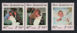 New Zealand Duke And Duchess Of York With Princess Beatrice 1989 MNH SG#1516-1518 - Neufs