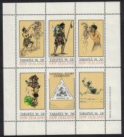 New Zealand Maori Drawings TARAPEX Exhibition 1985 MNH MI#925-930 - Unused Stamps