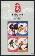 Papua NG Olympic Games Beijing 4v Sheetlet 2008 MNH SG#1239-1242 - Papua New Guinea