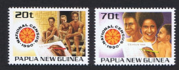 Papua NG National Census 2v 1990 MNH SG#615-616 MI#614-615 Sc#733-734 - Papoea-Nieuw-Guinea