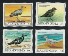 Papua NG Whimbrel Sandpiper Turnstone Migratory Birds 4v 1990 MNH SG#624-627 MI#623-626 Sc#742-745 - Papoea-Nieuw-Guinea