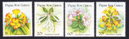 Papua NG Rhododendrons 4v 1989 MNH SG#585-588 Sc#603-606 - Papoea-Nieuw-Guinea
