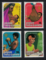 Papua NG Dog International Year Of The Child 4v 1979 MNH SG#376-379 MI#377-380 Sc#508-511 - Papua New Guinea