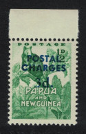 Papua NG Postage Due Surch 'POSTAL CHARGES' 3d On ½d 1960 MNH SG#D3 MI#Porto 2 - Papua New Guinea