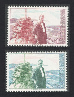 Norway Birth Centenary Of Olav Duun Novelist 2v 1976 MNH SG#763-764 MI#730-731 Sc#681-682 - Nuevos