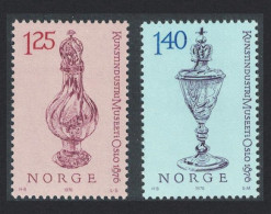 Norway Oslo Museum Of Applied Art 2v 1976 MNH SG#755-756 Sc#673-674 - Nuevos