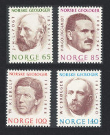 Norway Norwegian Geologists 4v 1974 MNH SG#722-725 Sc#639-642 - Unused Stamps