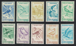 Romania Water Birds 10v 1991 MNH SG#5323-5332 MI#4642-4651 - Nuevos