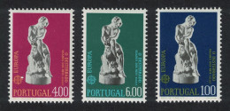 Portugal Sculptures Europa CEPT 3v 1974 MNH SG#1527-1529 - Unused Stamps