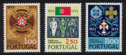 Portugal Servicemen's League 3v 1973 MNH SG#1519-1521 - Unused Stamps