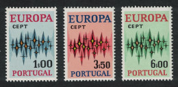 Portugal Europa CEPT 3v 1972 MNH SG#1470-1472 MI#1166-1168 - Neufs