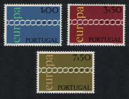 Portugal Europa CEPT 3v 1971 MNH SG#1413-1415 - Neufs