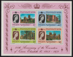 St. Vincent Gren Coronation British Cathedrals MS 1978 MNH SG#MS134 - St.Vincent & Grenadines