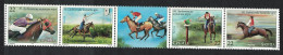 Serbia Ljubicevo Equestrian Games 4v Strip 2013 MNH SG#629-632 - Serbien