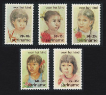 Suriname Child Welfare 5v 1981 MNH SG#1055-1059 - Surinam