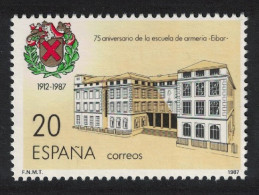 Spain 75th Anniversary Of Eibar Armoury School 1987 MNH SG#2924 - Neufs