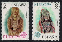 Spain Europa Stone Sculptures 2v 1974 MNH SG#2235-2236 - Neufs