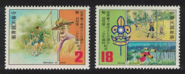 Taiwan 75th Anniversary Of Boy Scout Movement 2v 1982 MNH SG#1448-1449 - Nuevos