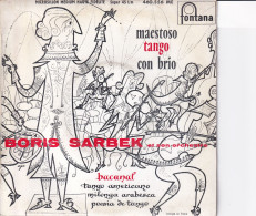 BORIS SARBEK ET SON ORCHESTRE - MAESTRO TANGO CON BRIO  - FR EP - BACANAL + 3 - World Music